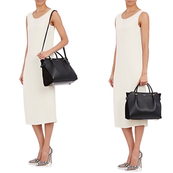 Nina Ricci Handbags - Nina Ricci's Black Marché Medium Satchel